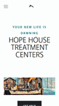 Mobile Screenshot of hopehousemd.org